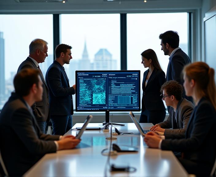 Dune AI London office team collaborating on enterprise AI innovation strategy